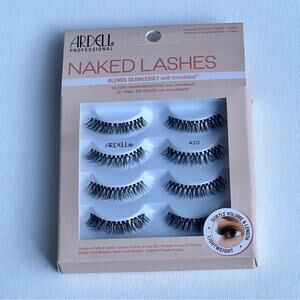 Ardell Professional Multi Pack Naked Lashes #420 Invisible Band Reusable Lashes